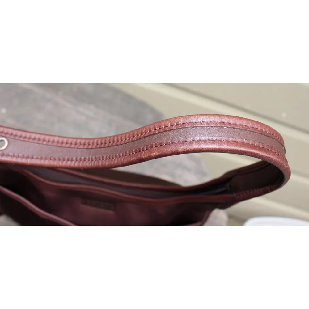 Coach Vintage - Ergo Neo Pocket Zip in Mahogany + Nickel Hardware, Mexico 1998